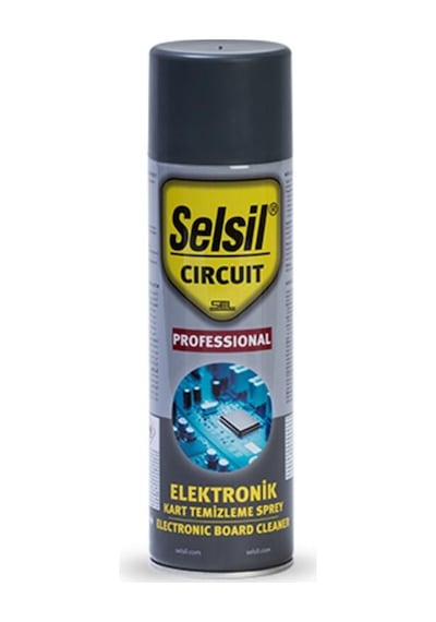 Selsil Yağsız Elektronik Devre Kart Temizleyici 500 ML