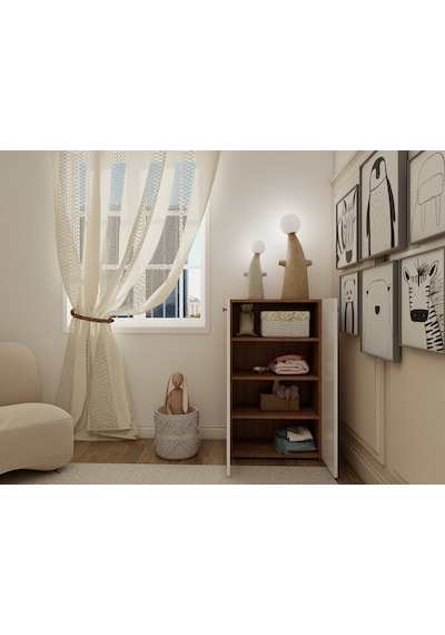 2 Kapaklı Çok Amaçlı Dolap Marbella Renk