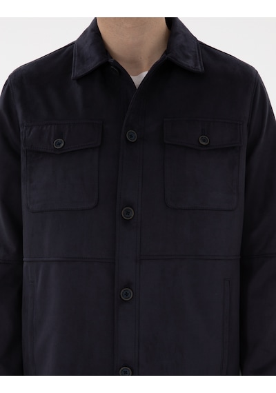 Pierre Cardin Erkek Lacivert Deri Mont-kaban 50312345-200 Lacivert