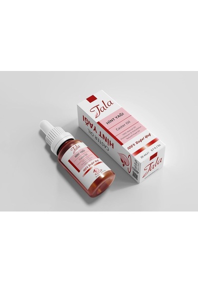 Tala Hint Yağı Castor Oil %100 Saf Ve Doğal Soğuk Sıkım 20 ML