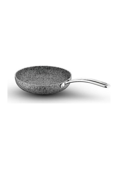 Brioni Stone-h 24 Cm Çizilmez Yanmaz Yapışmaz İndüksiyon Tava gri