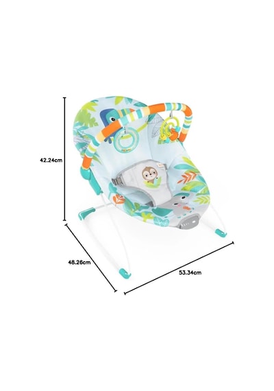 Bright Starts Yağmur Ormanı Titreşimli Ana Kucağı Outlet