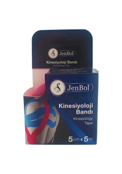 Jenbol Kinesiyoloji  Bandı 5cm X 5m Pembe