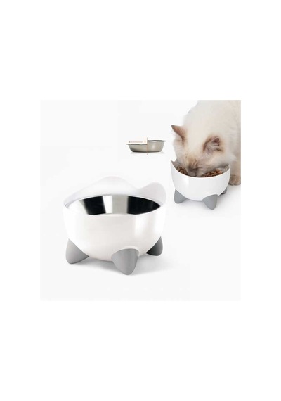 Catit Pixi Hazneli Çelik Mama Kabı