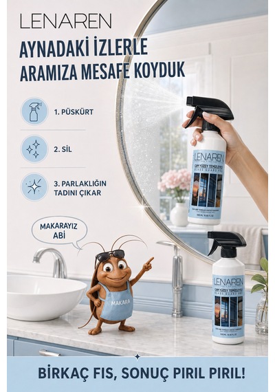 Lenaren Cam Yüzey Temizleyici