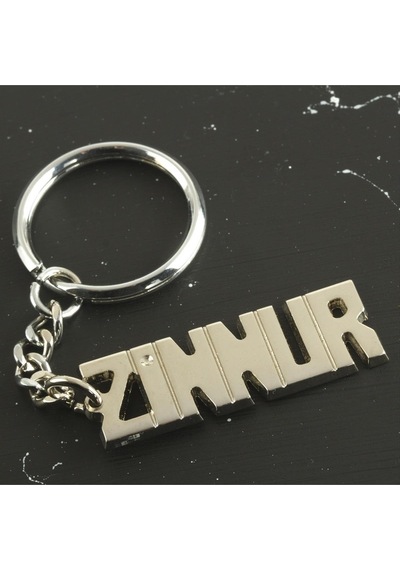 Zinnur - 706 - - Nazblsmm - İsimli Anahtarlık Çok Renkli