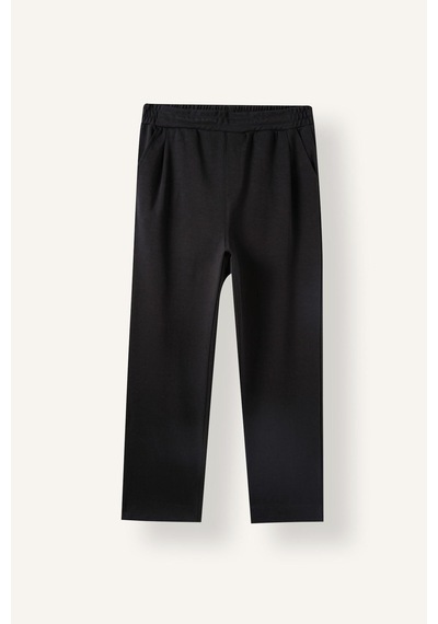 Defacto Relaxed Fit Cepli Düz Paça Uzun Boy Eşofman Altı H9524ax26wnbk81 Siyah-bk81