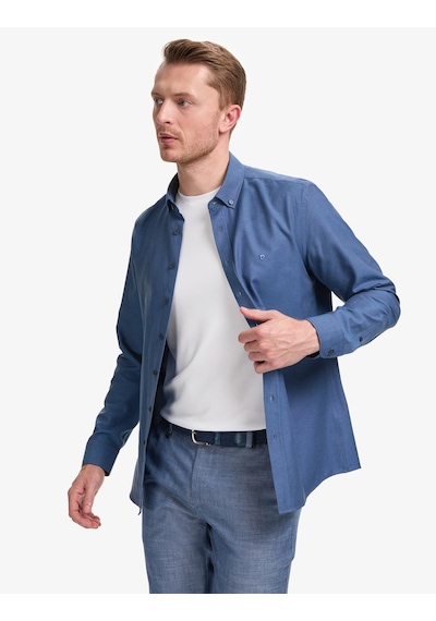 Pierre Cardin Erkek Lacivert Gömlek Desenli 50325365-vr033