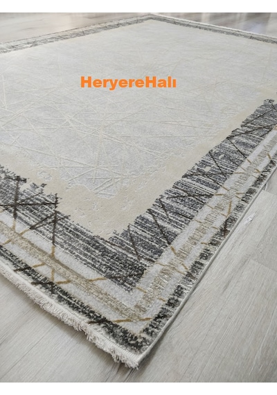 Pigment Halı Artel Ar01 Krem Bej-160x230 Cm İpeksi Yumuşak Viskon