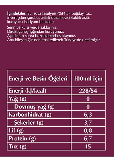 Fersan Soya Sosu 250 Cc Cam