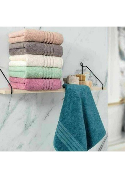 Maxstyle Lüx Microcotton Gri Havlu 70x140 Cm Çok Renkli