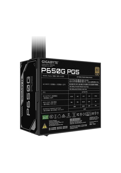 Gp-p650g Pg5 650w 80+ Gold Pcıe 5.1 - Atx 3.1 Power Supply