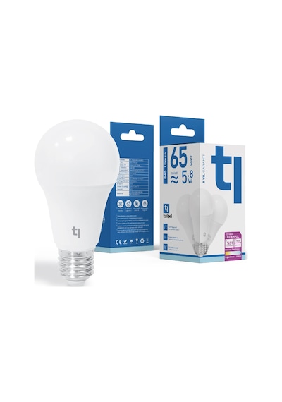 Redeem Plus A60A E27 Led Ampul, Titreşimsiz, Göz Konforu, 845 Lümen, Soğuk Beyaz, 6500 Kelvin