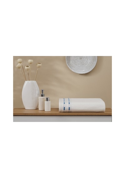 Sculpted Krem Banyo Havlusu 90 150 Çok Renkli