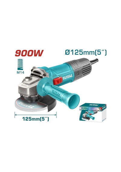 Avuç Taşlama Makinesi, 900 W, 125 Mm, M14
