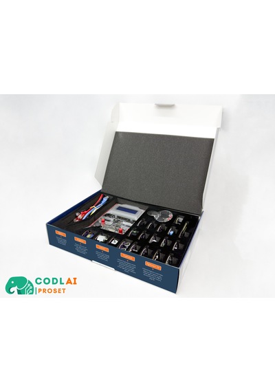Codlaı Proset Profesyonel Robotik Kodlama Eğitim Seti - Esp32 Iot İleri Seviye Stem Tam Teşekküllü Kit - Kozmik Mor