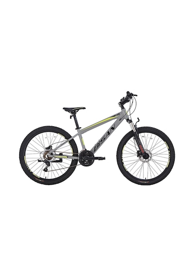 Bisan Cooper Dağ Bisikleti 37 Cm Md 27.5 Jant 21 Vites Açık Gri Siyah Sarı Açık Gri Sarı