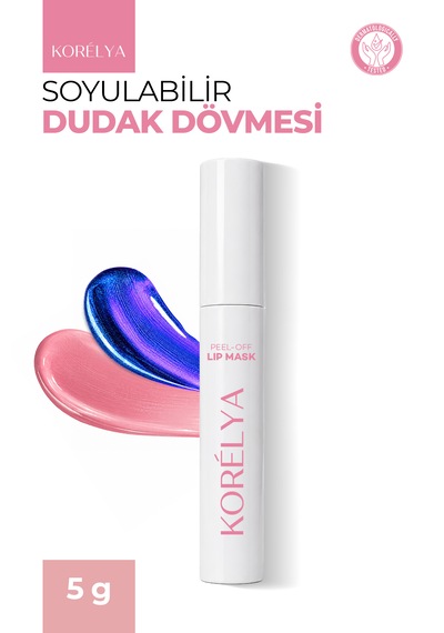 Soyulabilir Dudak Dövmesi 5g Doğal Pembe