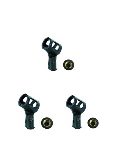 Lastvoice Mt-24x 3'lü Geniş Mikrofon Tutacağı Mikrofon Kelepçesi