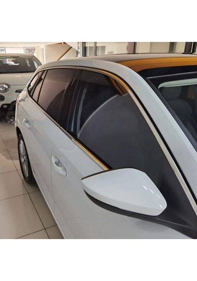 Skoda Scala Krom Cam Çerçevesi Set 2019- 10 Parça