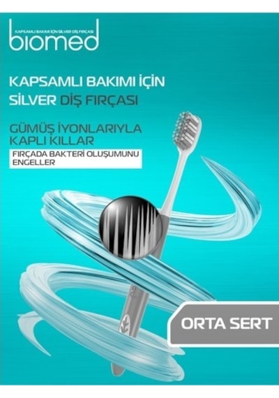 Biomed Silver Diş Fırçası Orta