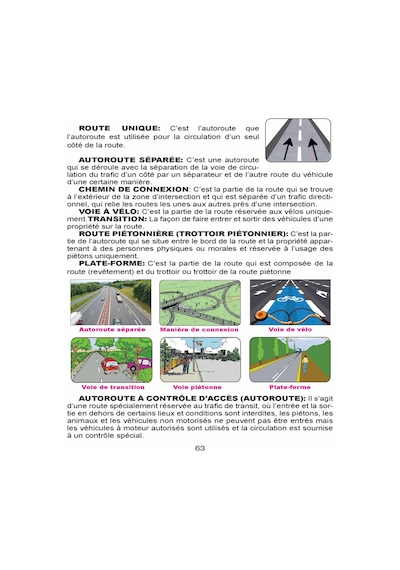 Fransızca Sürücü Eğitim Kitabı - Sürücü Kursu Kitabı