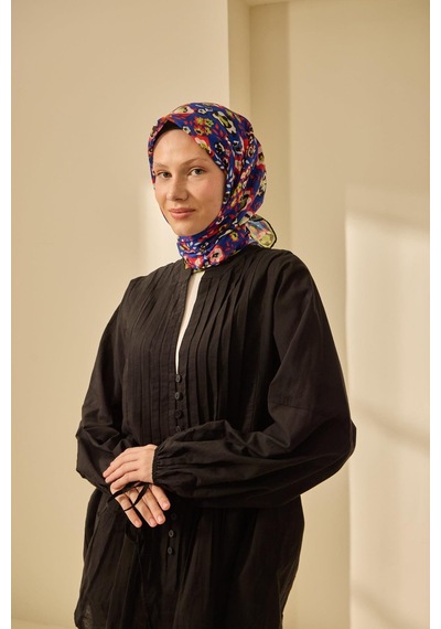 Silk Home Soft Eşarp 73090-15 Saks, Sarı, Turuncu, Bebe Mavi, Ekru