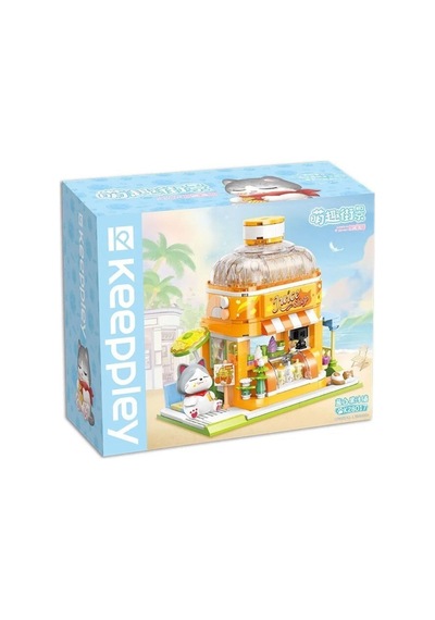 Kp28017 Keeppley Kitten Juice Shop Blok Seti 315 Parça -vagonlife
