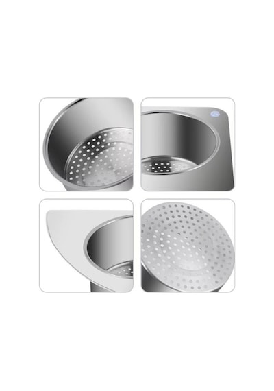 Kuğu Tasarımlı Paslanmaz Lavabo Drenaj Sepeti Açık Bej