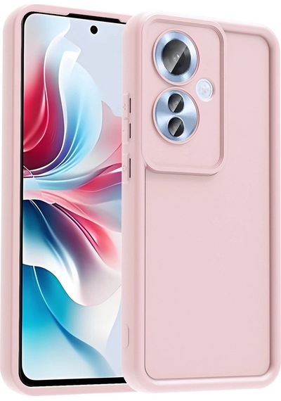 Oppo Reno 11f 5g Kılıf Kamera Korumalı Zore Ananas Kapak Çok Renkli