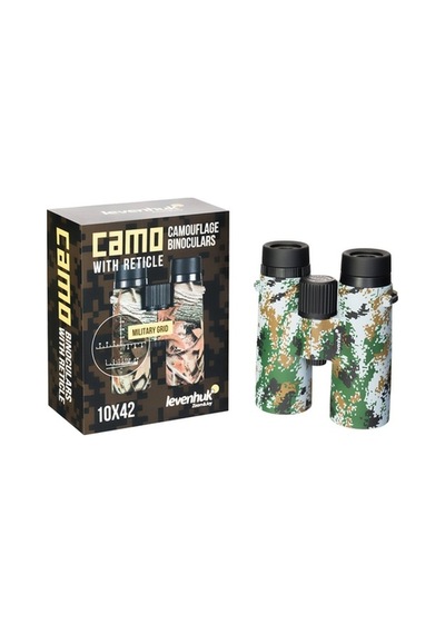 Levenhuk Camo 10x42 Artıkıllı Binoküler Dürbün 81925 Siyah - Yeşil