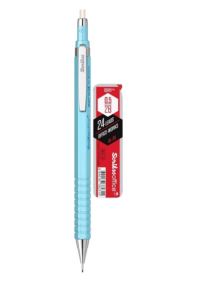 Scrıkss Offıce Aero-x Versatil 0.5 Mm Açık Mavi & Sl-24 Min 2b 2'li Blister Genel
