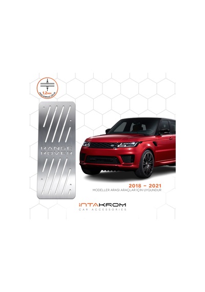 intakrom Land Rover Range Rover Sport Krom Ayak Dinlendirme Pedalı - 2018-