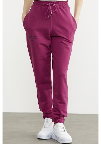 Jogger Eşofman Altı - Fuşya 001