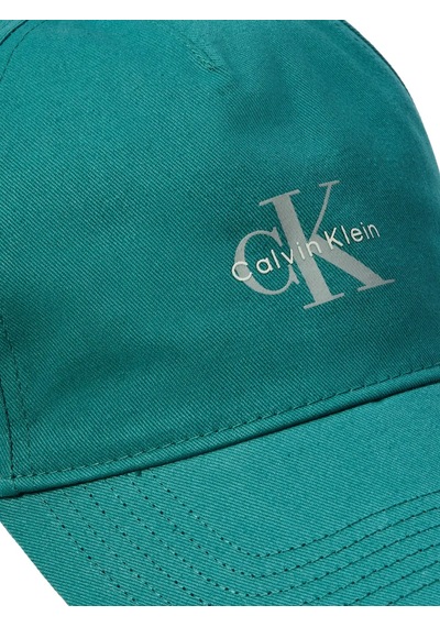 Calvin Klein Monologo Prınted Bas, 8zu Yeşil Erkek Şapka