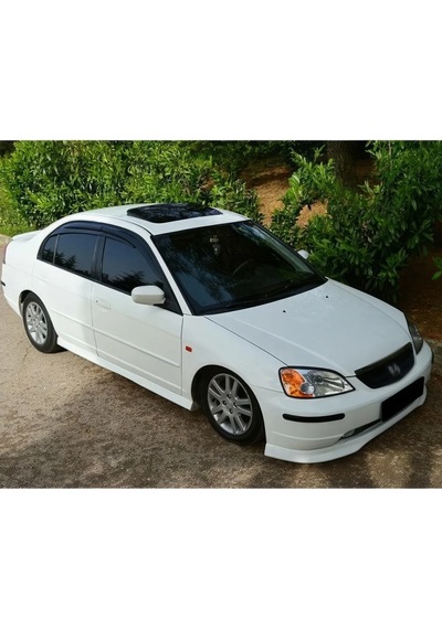 Honda Civic Vtec 2 Typer Ön Ek Karlık Mat Siyah Plastik 2001 2002 2003 Makyajsız Kasa Karlık+bodykit+ek