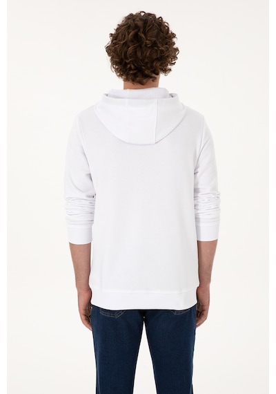 U.s. Polo Assn. Erkek Beyaz Sweatshirt 50307703-vr013 Beyaz