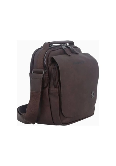Discovery Heritage Kapaklı 5l Kapasiteli Unisex Omuz Çantası Kahverengi 2