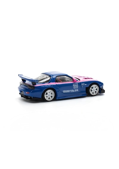 Pop Race Mazda Rx7 Re-amemiya Blue Pınk 240 1/64