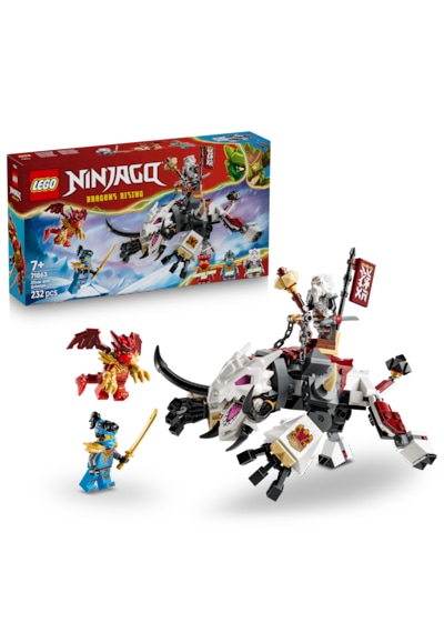 LEGO® NINJAGO® Zilvar ve Ejderha Canavar Grimtak 71863 - 7 Yaş ve Üzeri için 3 Minifigür İçeren Oyuncak Yapım Seti (232 Parça)