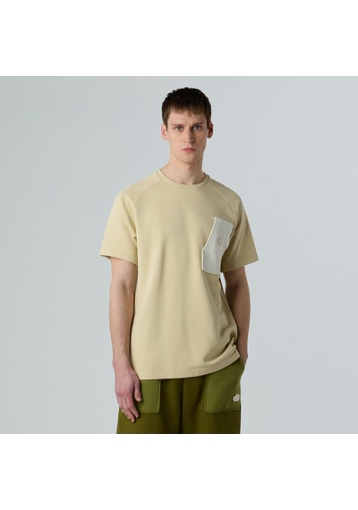 The North Face M Terry Relaxed Tee Erkek T-shirt-31197 Krem