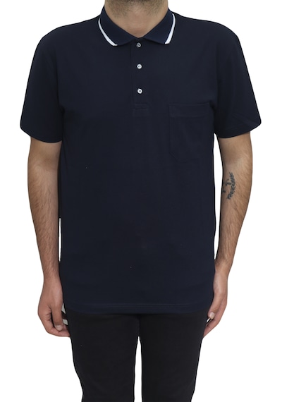 Dmc Tekstil Erkek Düz Spor Kesimli Normal Kalıp Polo Yaka Tek Cepli T-shirt Koyu Lacivert Dmc Tekstil Erkek Düz Spor Kesimli Normal Kalıp Polo Yaka Tek Cepli T-shirt Koyu Lacivert
