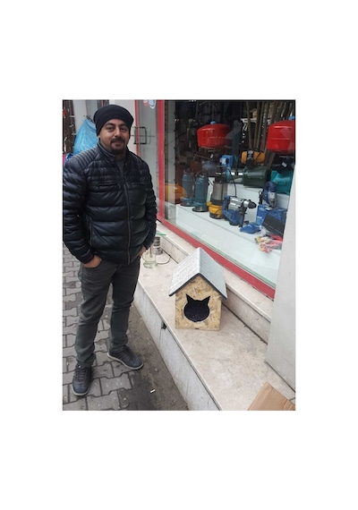 Kedi Evi Kedi Yuvası Özel Tasarım