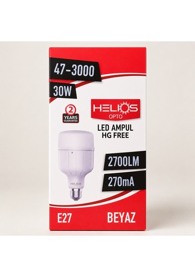 Helıos Opto 30w Led Ampul-e27-beyaz Işık