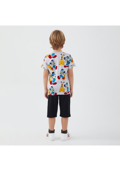 Mickey Mouse D4794-3 Çocuk  Gri Alt Üst Takım