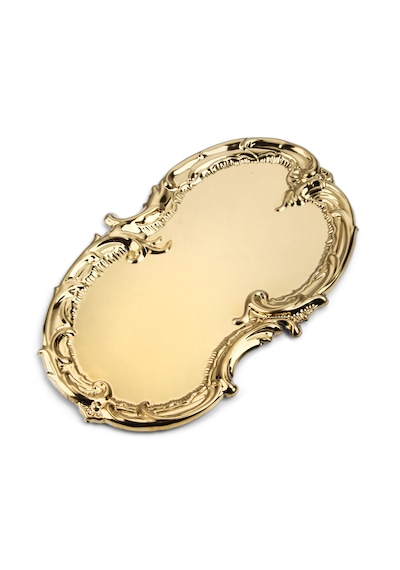 Artnova Karizma Desenli Gold Kahve Ve Sunum Tepsisi 6 Adet