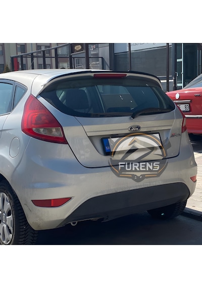Ford Fiesta 2007 Sonrası Bagaj Üstü Yarasa Spoiler Bagaj Çıtası Piano Black
