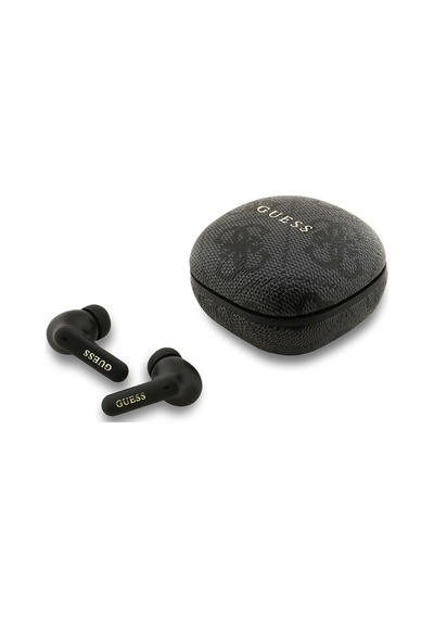 Guess PU 4G Desenli Klasik Metal Yazı Logolu Bluetooth 5.4 Kulak İçi Kulaklık
