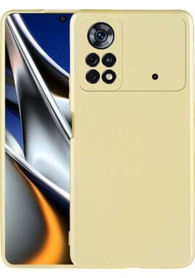 Nihcase Xiaomi Poco M4 Pro 4g Kılıf Matte Premier Silikon Kapak
