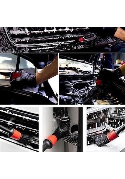 Buffer Yumuşak Kıllı İç Ve Dış Temizlik İçin 5+1 Detaylı Araç Ot
